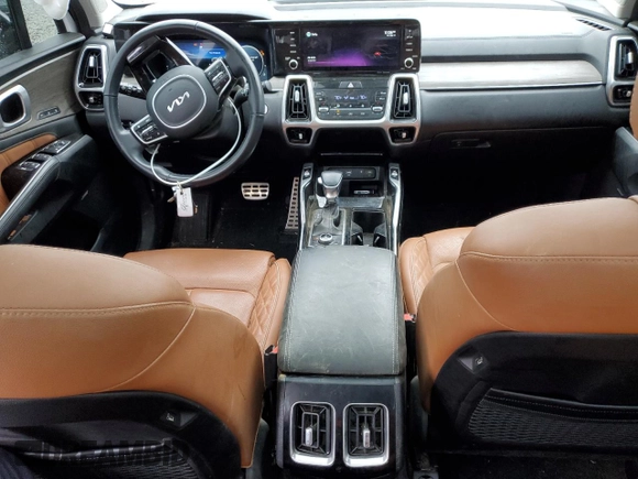 2022 Kia Sorento X-Line SX Prestige with VIN 5XYRKDLF2NG081335, listed as a Copart auction lot 51794435 with 59,969 mi miles and Salvage title. Bid and sale history available at DreamBid. Image 8.