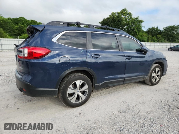 2023 Subaru Ascent Premium with VIN 4S4WMAED7P3406376, listed as a Copart auction lot 62098885 with 35,348 mi miles and Salvage title. Bid and sale history available at DreamBid. Image 3.