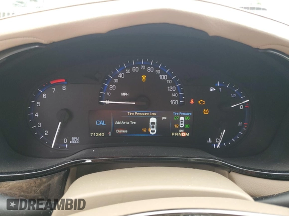 2014 Cadillac CTS Luxury RWD with VIN 1G6AR5SX8E0197348, listed as a Copart auction lot 51999785 with 71,340 mi miles and Salvage Title. Bid and sale history available at carsss.com. Image 9.