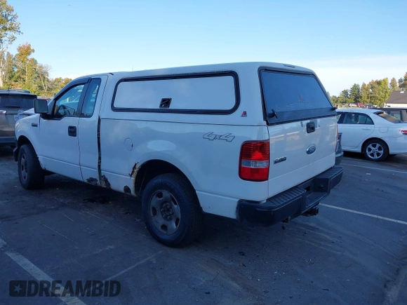 2008 Ford F-150 XL with VIN 1FTRF14W98KB87331, listed as a IAAI auction lot 40583789 with 106,402 mi miles. Bid and sale history available at carsss.com. Image 3.