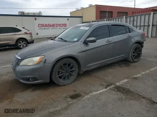 2013 Chrysler 200 Touring with VIN 1C3CCBBG7DN728325, listed as a Copart auction lot 49140235 with 132,460 mi miles and Salvage Title. Bid and sale history available at carsss.com. Image 1.