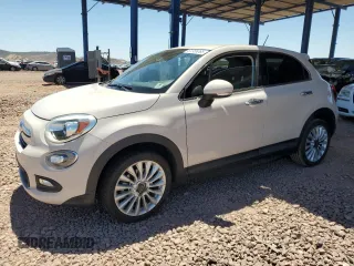 2016 FIAT 500X Lounge with VIN ZFBCFXDT0GP487858, listed as a Copart auction lot 61306085 with 79,192 mi miles and Clean title. Bid and sale history available at DreamBid. Image 1.