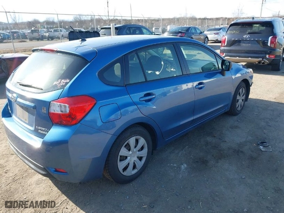 2014 Subaru Impreza Wagon 2.0i with VIN JF1GPAA69E8320418, listed as a IAAI auction lot 41741239 with 115,555 mi miles. Bid and sale history available at carsss.com. Image 4.