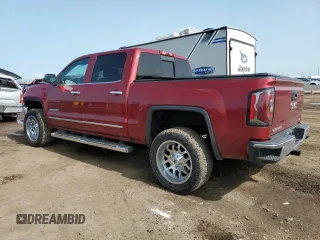 2018 GMC Sierra 1500 SLT with VIN 3GTU1NER7JG204066, listed as a Copart auction lot 59177625 with 71,918 mi miles and Salvage title. Bid and sale history available at DreamBid. Image 2.