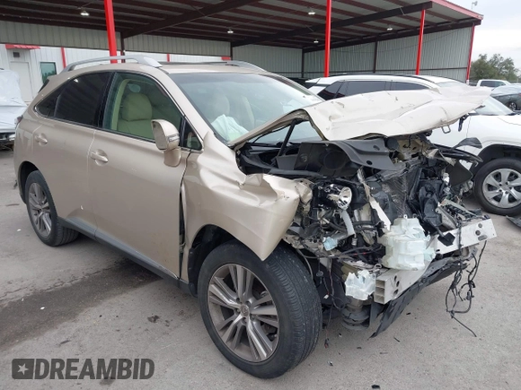 2015 Lexus RX 350 with VIN 2T2ZK1BA4FC186682, listed as a IAAI auction lot 41695484 with 52,425 mi miles and . Bid and sale history available at carsss.com. Image 1.