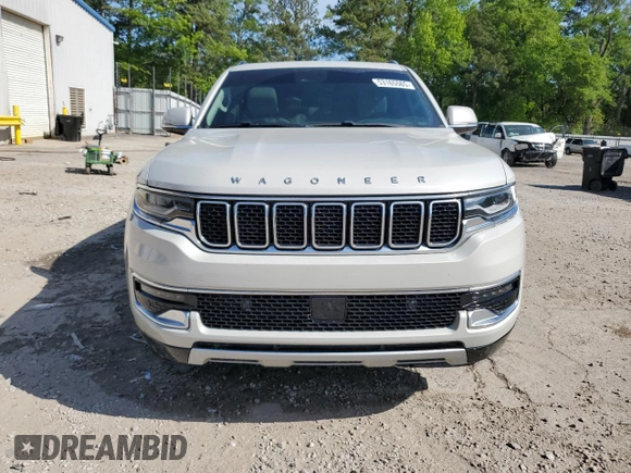 2022 Jeep Wagoneer Series II с VIN 1C4SJVBT8NS129187, выставлен на аукционе Copart как лот 53165565 с пробегом 73 078 миль миль и Списание • Salvage title. История ставок и продаж доступна на DreamBid. Изображение 5.
