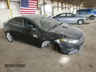 2013 Dodge Dart Rallye with VIN 1C3CDFBH3DD150727, listed as a Copart auction lot 50791865 with Not Provided miles and Salvage Title. Bid and sale history available at carsss.com. Image 4.