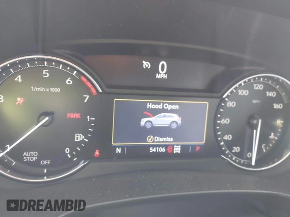 2019 Cadillac XT4 AWD Premium Luxury with VIN 1GYFZDR44KF197830, listed as a IAAI auction lot 41795431 with 54,106 mi miles and . Bid and sale history available at DreamBid. Image 7.