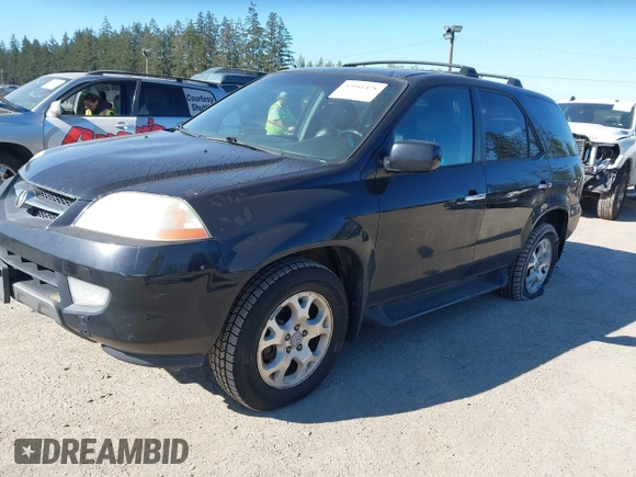 2002 Acura MDX Touring Pkg with VIN 2HNYD18602H000871, listed as a IAAI auction lot 42041478 with 194,441 mi miles. Bid and sale history available at carsss.com. Image 2.