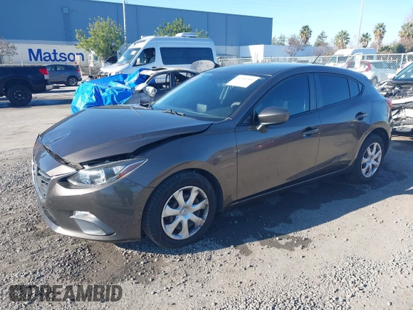 2015 Mazda 3 i Sport with VIN 3MZBM1K72FM229649, listed as a IAAI auction lot 41346541 with 155,940 mi miles and . Bid and sale history available at DreamBid. Image 17.