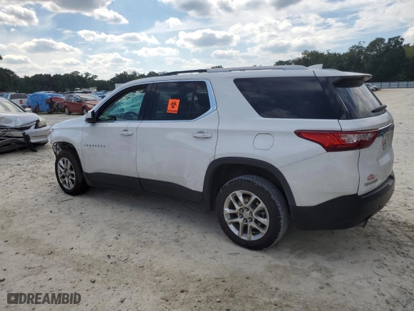 2018 Chevrolet Traverse LT Cloth with VIN 1GNERGKW1JJ229652, listed as a Copart auction lot 74206004 with 184,294 mi miles and Salvage Title. Bid and sale history available at carsss.com. Image 2.