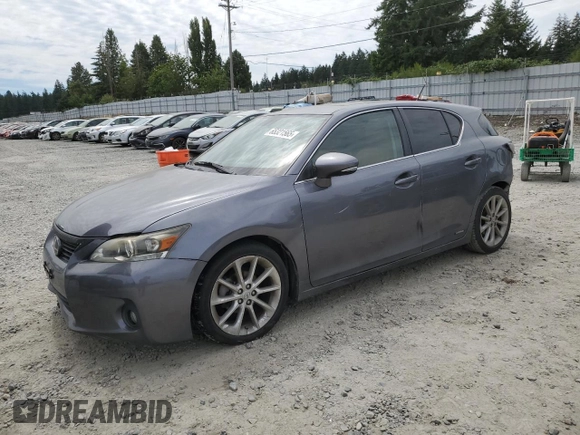 2013 Lexus CT 200h z VIN JTHKD5BH7D2155912, wystawiony jako Copart lot #65321565 z przebiegiem 119 024 mil mil oraz Czysty tytuł • Clean title. Historia ofert i sprzedaży dostępna na DreamBid. Obrazek 1.
