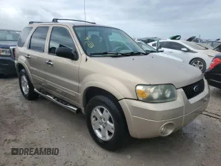 2007 Ford Escape Limited with VIN 1FMCU04177KA38291, listed as a Copart auction lot 75889204 with 119,519 mi miles and Non Repairable. Bid and sale history available at carsss.com. Image 4.