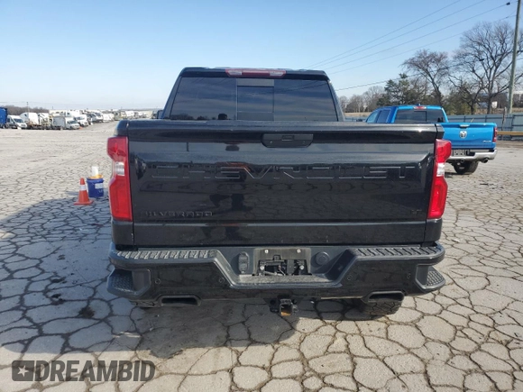 2021 Chevrolet Silverado 1500 LT Trail Boss with VIN 1GCPYFEL3MZ151994, listed as a Copart auction lot 47074995 with 112,613 mi miles and Clean Title. Bid and sale history available at DreamBid. Image 6.