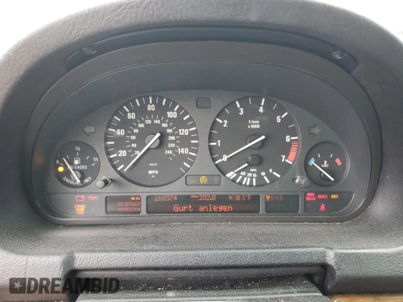 2002 BMW X5 3.0i with VIN 5UXFA53562LP38591, listed as a Copart auction lot 79087094 with 210,374 mi miles and Salvage Title. Bid and sale history available at carsss.com. Image 9.
