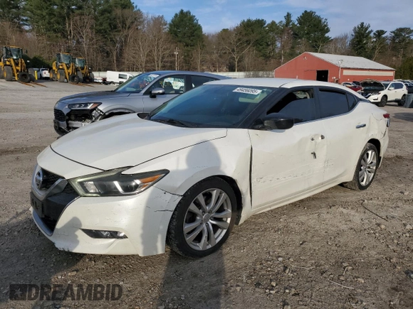 2016 Nissan Maxima SL with VIN 1N4AA6AP0GC428813, listed as a Copart auction lot 49456095 with 103,582 mi miles and Salvage Title. Bid and sale history available at DreamBid. Image 1.