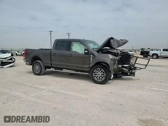 2017 Ford Super Duty F-250 SRW Lariat with VIN 1FT7W2BTXHEC53860, listed as a Copart auction lot 54782825 with 0 mi miles and Salvage Title. Bid and sale history available at carsss.com. Image 13.