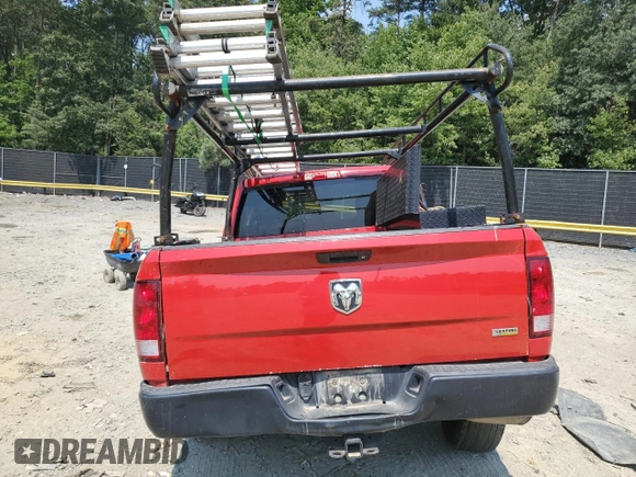 2016 Ram 1500 Tradesman with VIN 1C6RR6FG7GS340854, listed as a Copart auction lot 65628154 with Not provided miles and Salvage title. Bid and sale history available at DreamBid. Image 6.