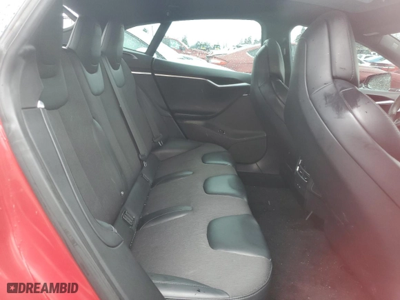 2017 Tesla Model S 100D with VIN 5YJSA1E26HF209598, listed as a Copart auction lot 52162885 with 149,384 mi miles and Salvage Title. Bid and sale history available at carsss.com. Image 10.