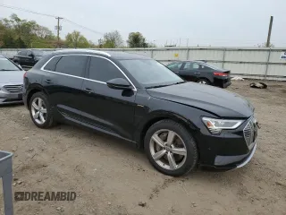 2019 Audi e-tron Premium Plus with VIN WA1LAAGE5KB009439, listed as a Copart auction lot 50514093 with 32,382 mi miles. Bid and sale history available at carsss.com. Image 4.