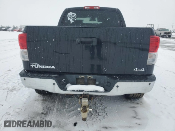 2012 Toyota Tundra 4WD Truck LTD with VIN 5TFHY5F16CX265817, listed as a Copart auction lot 46003885 with 283,525 mi miles and Clean Title. Bid and sale history available at carsss.com. Image 6.