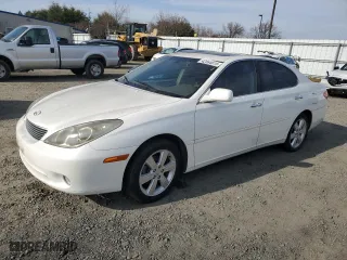 2005 Lexus ES 330 with VIN JTHBA30G955073946, listed as a Copart auction lot 42564615 with 218,641 mi miles and Salvage Title. Bid and sale history available at carsss.com. Image 1.