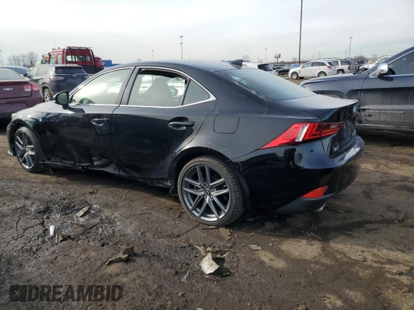 2016 Lexus IS 350 with VIN JTHCE1D27G5012075, listed as a Copart auction lot 43336725 with 58,279 mi miles and Clean title. Bid and sale history available at DreamBid. Image 2.