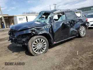 2017 Infiniti QX80 with VIN JN8AZ2NE9H9155734, listed as a Copart auction lot 50465675 with Not provided miles and Non repairable. Bid and sale history available at DreamBid. Image 1.