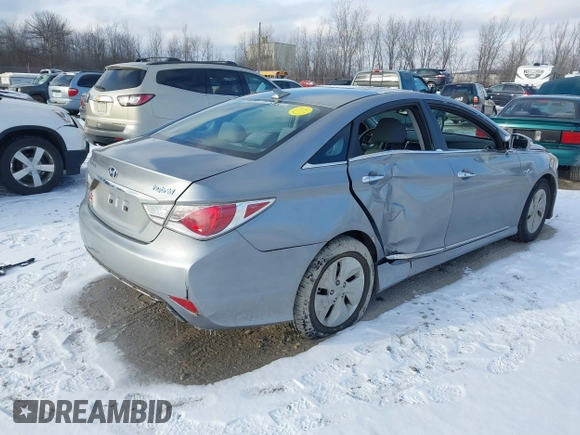 2014 Hyundai Sonata Limited with VIN KMHEC4A4XEA112985, listed as a IAAI auction lot 41215625 with 42,216 mi miles and . Bid and sale history available at DreamBid. Image 4.