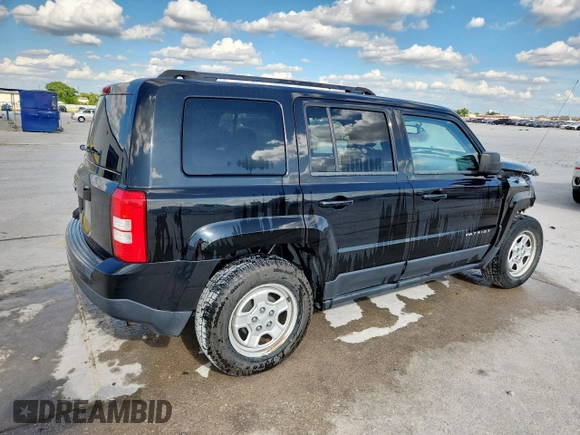2016 Jeep Patriot Sport with VIN 1C4NJPBA0GD513110, listed as a Copart auction lot 61366905 with 109,521 mi miles and Salvage title. Bid and sale history available at DreamBid. Image 3.