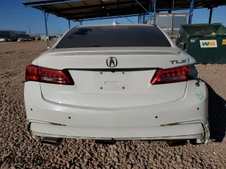 2018 Acura TLX w/Advance Pkg with VIN 19UUB2F7XJA003691, listed as a Copart auction lot 41825895 with 82,066 mi miles and Salvage Title. Bid and sale history available at carsss.com. Image 6.