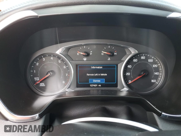 2021 Chevrolet Blazer LT with VIN 3GNKBDRS8MS511198, listed as a Copart auction lot 50725005 with 107,431 mi miles and Salvage title. Bid and sale history available at DreamBid. Image 9.