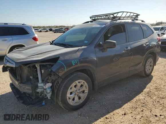2021 Subaru Forester with VIN JF2SKADCXMH580475, listed as a Copart auction lot 48532185 with 62,166 mi miles and Salvage Title. Bid and sale history available at carsss.com. Image 1.