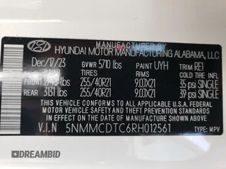 2024 Genesis GV70 Sport с VIN 5NMMCDTC6RH012561, выставлен на аукционе Copart как лот 74824714 с пробегом 6 024 миль миль и На запчасти • Non repairable. История ставок и продаж доступна на DreamBid. Изображение 14.