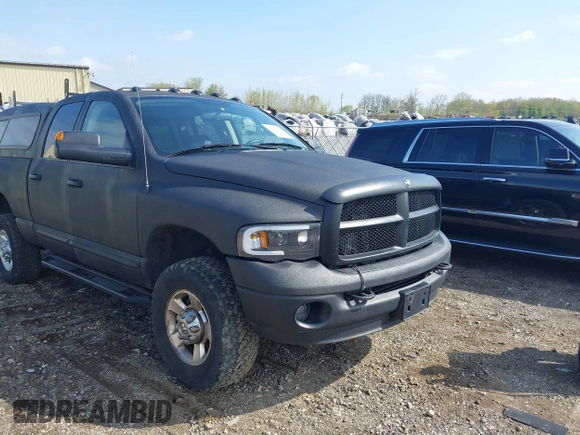 2005 Dodge 2500 SLT with VIN 3D7KS28C25G844501, listed as a IAAI auction lot 42176860 with 238,386 mi miles. Bid and sale history available at carsss.com. Image 1.