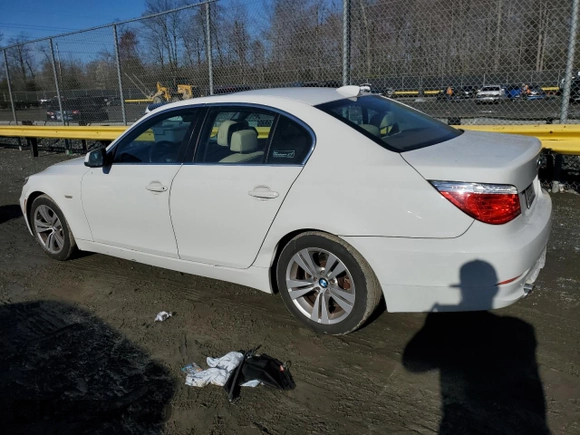 2010 BMW 5 Series 528i with VIN WBANU5C56AC366010, listed as a Copart auction lot 50229075 with 125,766 mi miles and Salvage Title. Bid and sale history available at DreamBid. Image 2.
