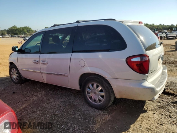 2007 Chrysler Town & Country LWB Touring with VIN 2A4GP54L27R345889, listed as a Copart auction lot 74105614 with 244,487 mi miles and Salvage Title. Bid and sale history available at carsss.com. Image 2.