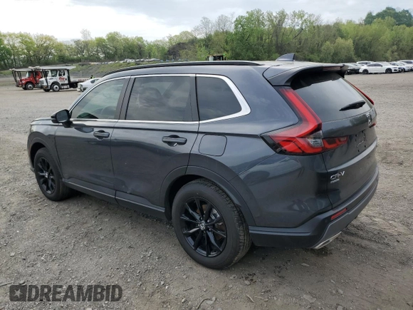 2025 Honda CR-V Sport-L with VIN 7FARS6H84SE012482, listed as a Copart auction lot 55705295 with 3,547 mi miles and Salvage Title. Bid and sale history available at DreamBid. Image 2.