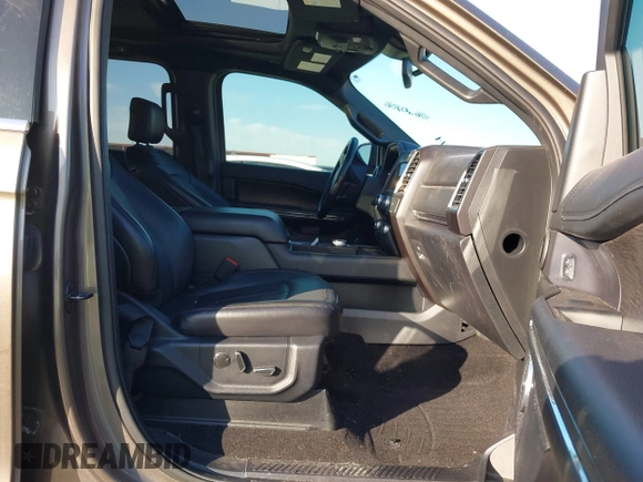 2019 Ford Expedition Max Limited with VIN 1FMJK1KTXKEA75351, listed as a IAAI auction lot 41620986 with 91,281 mi miles and . Bid and sale history available at DreamBid. Image 5.