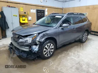 2021 Subaru Outback Premium with VIN 4S4BTACC2M3122693, listed as a Copart auction lot 50791595 with 55,704 mi miles and Salvage Title. Bid and sale history available at DreamBid. Image 1.