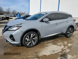 2022 Nissan Murano SL z VIN 5N1AZ2CS8NC109309, wystawiony jako Copart lot #44329765 z przebiegiem 22 069 mil mil oraz Szkoda całkowita • Salvage title. Historia ofert i sprzedaży dostępna na DreamBid. Obrazek 1.