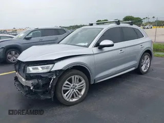 2019 Audi Q5 Premium Plus z VIN WA1BNAFY5K2084220, wystawiony jako IAAI lot #42391537 z przebiegiem 36 143 mil mil oraz . Historia ofert i sprzedaży dostępna na DreamBid. Obrazek 18.