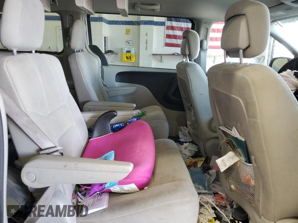 2011 Dodge Grand Caravan Crew with VIN 2D4RN5DG5BR755489, listed as a Copart auction lot 51074595 with 193,259 mi miles and Salvage Title. Bid and sale history available at DreamBid. Image 11.