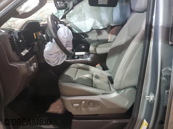 2024 GMC Sierra 1500 SLT with VIN 3GTPHDED4RG165617, listed as a Copart auction lot 79022244 with 31,415 mi miles and Salvage title. Bid and sale history available at DreamBid. Image 7.