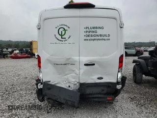 2023 Ford Transit Cargo with VIN 1FTBR1C88PKB21007, listed as a Copart auction lot 70991064 with 16,219 mi miles and Salvage Title. Bid and sale history available at DreamBid. Image 6.