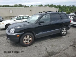 2006 Hyundai Santa Fe GLS with VIN KM8SC73D86U105860, listed as a Copart auction lot 63534064 with 164,459 mi miles and Salvage Title. Bid and sale history available at carsss.com. Image 1.
