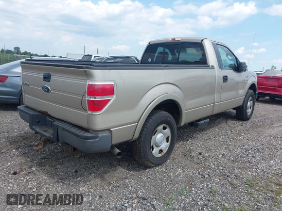 2009 Ford F-150 XL with VIN 1FTRF12829KC17355, listed as a IAAI auction lot 42649279 with 161,379 mi miles and . Bid and sale history available at DreamBid. Image 4.