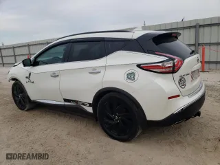 2017 Nissan Murano Platinum with VIN 5N1AZ2MH3HN148689, listed as a Copart auction lot 86223424 with 195,046 mi miles and Salvage Title. Bid and sale history available at carsss.com. Image 2.