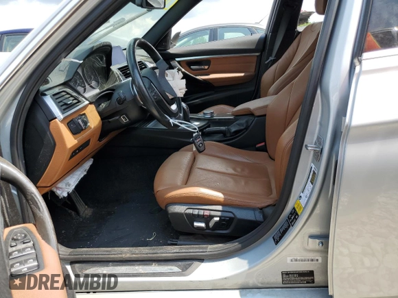 2017 BMW 3 Series 330i xDrive with VIN WBA8K3C36HK679449, listed as a Copart auction lot 64266974 with Not Provided miles and Salvage Title. Bid and sale history available at carsss.com. Image 7.