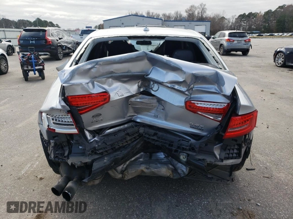 2016 Audi A4 Premium with VIN WAUBFAFL5GN018616, listed as a Copart auction lot 83025674 with 0 mi miles and Salvage Title. Bid and sale history available at carsss.com. Image 6.